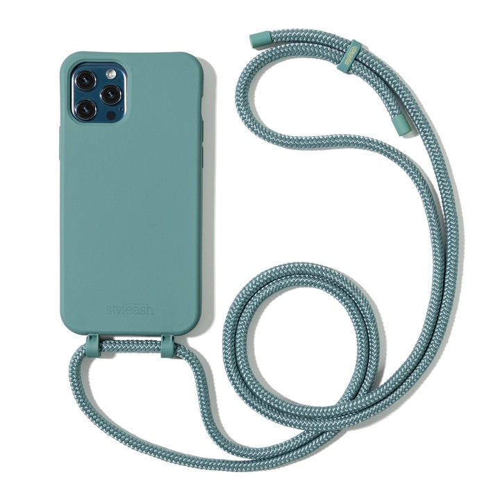 Husa de telefon cu snur detasabil compatibila cu iPhone XR, Just Petrol