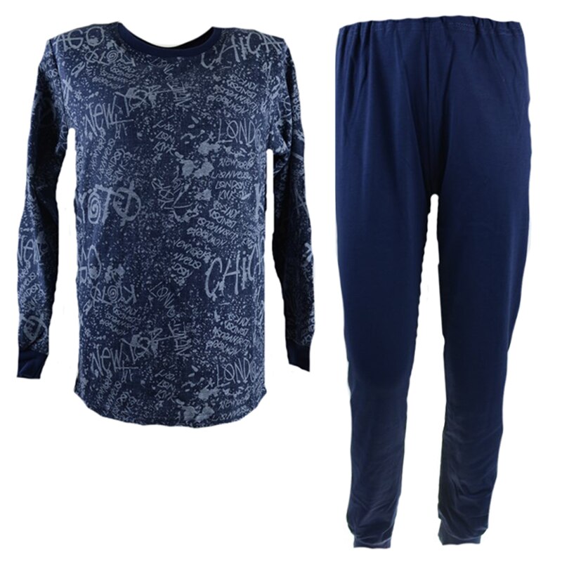 Pijama pentru baieti GT 7897, Bleumarin