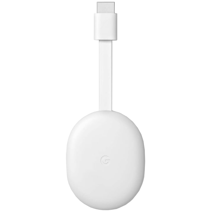Google Chromecast TV, 4K, HDMI, Bluetooth, Wi-Fi, Alb
