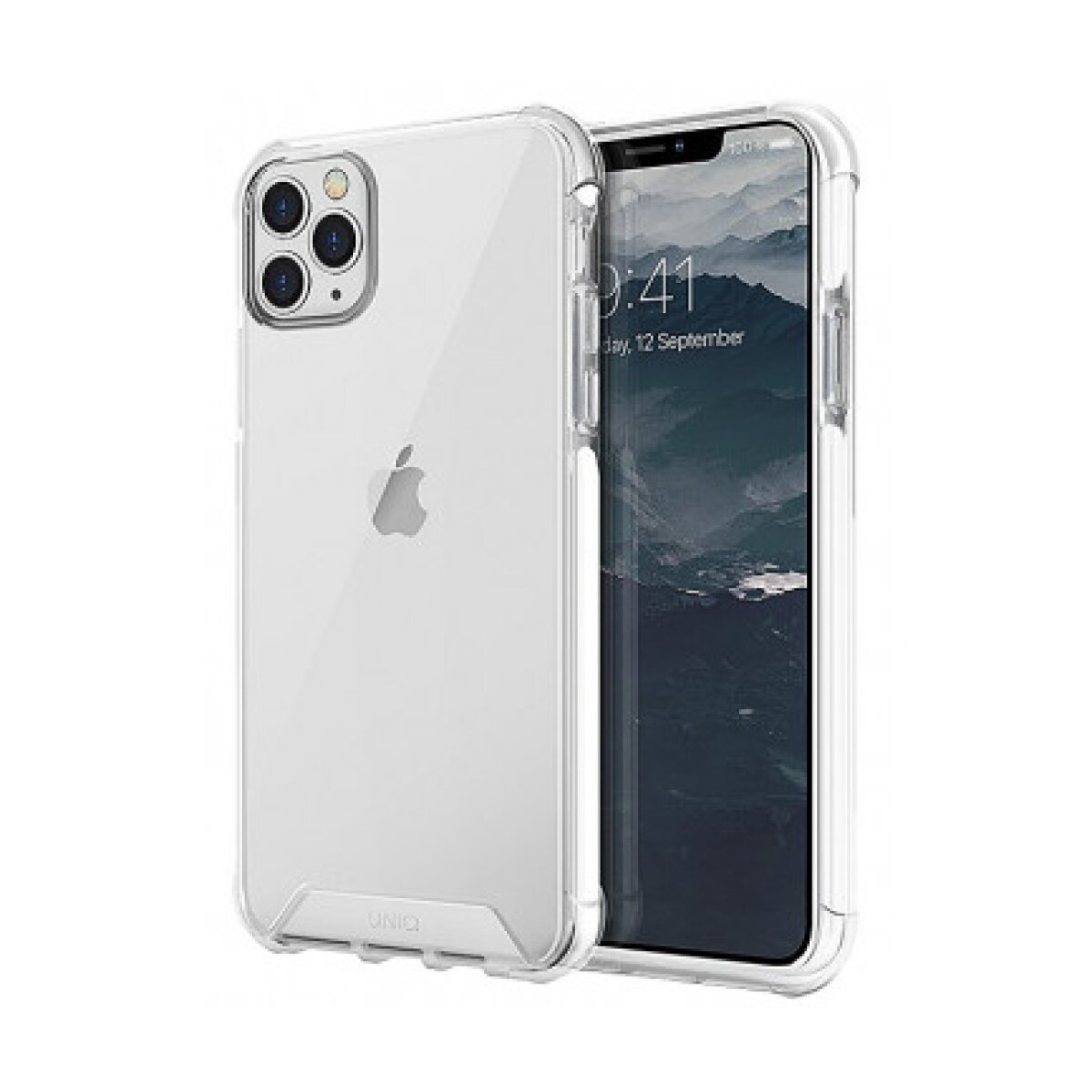 Husa Cover TPU Uniq Combat Antisoc pentru iPhone 11 Pro Max Alb
