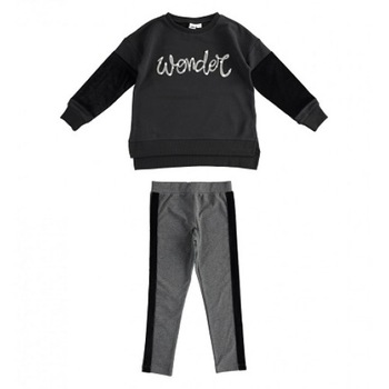 Compleu fete Ido cu maneci din catifea Compleu fete Ido cu maneci din catifea