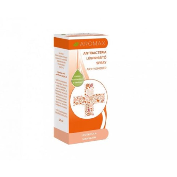Aromax Antibakteriális Spray Levendula-Mandarin, 20 ml