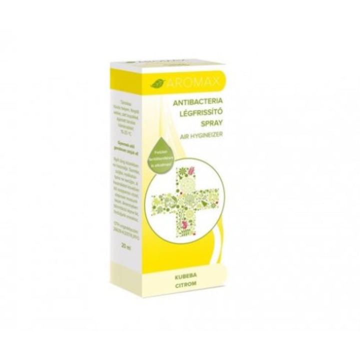 Aromax Antibakteriális Spray Kubeba-Citrom, 20 ml