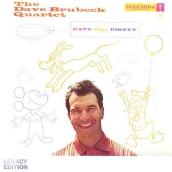 Dave Brubeck Quartet - Dave Digs Disney Remastered Tracks - CD Dave Brubeck Quartet - Dave Digs Disney Remastered Tracks - CD