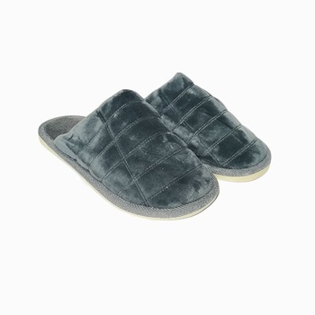 Papuci casa barbati Trendd Classic, Gri Papuci casa barbati Trendd Classic, Gri