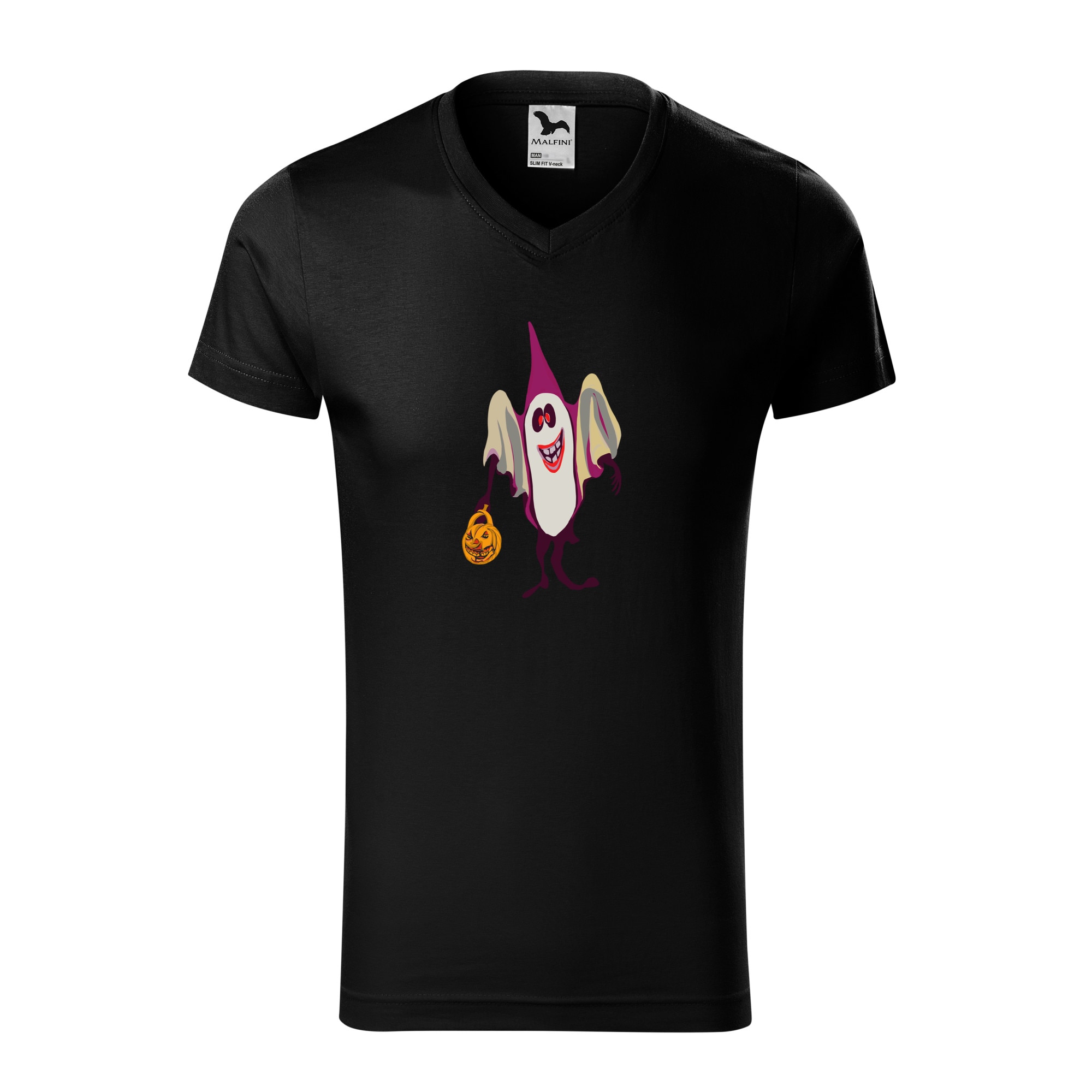 Tricou barbati, Malfini, Ghost Halloween, Negru, 2XL