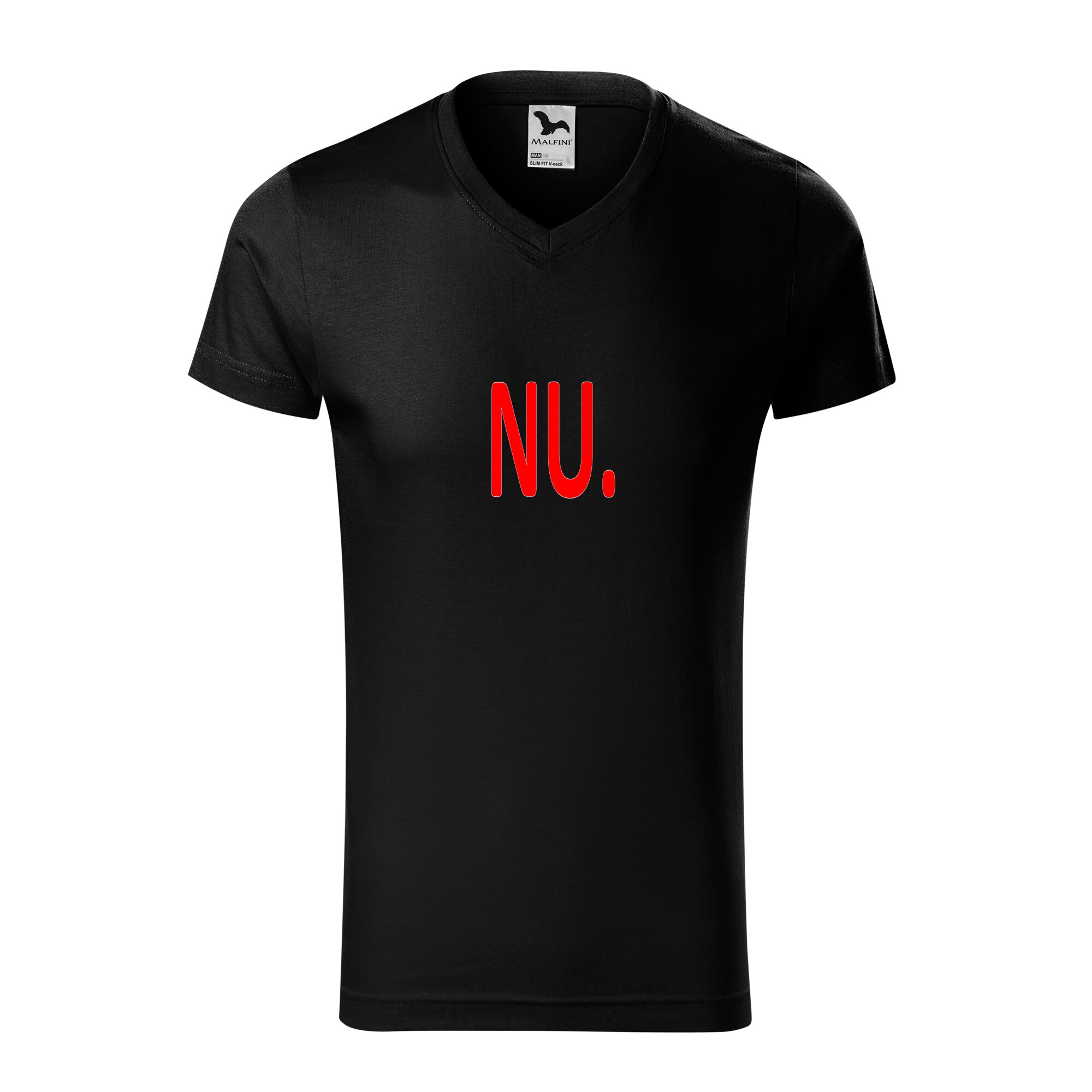 Tricou barbati, Malfini, Nu, Negru, L