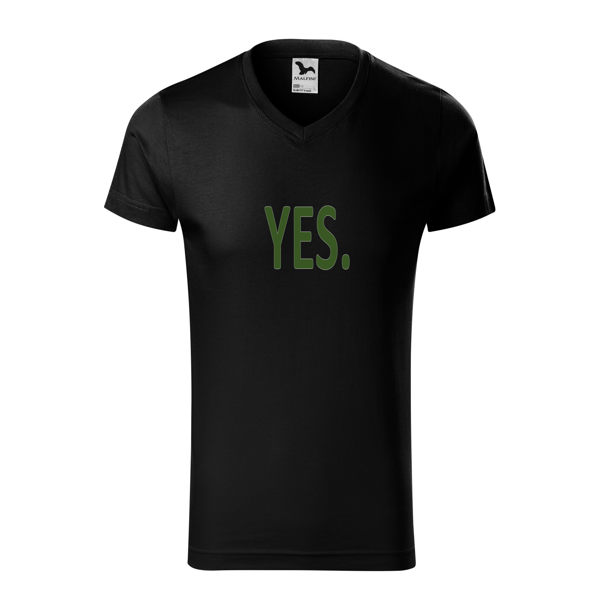 Tricou barbati, Malfini, Yes, Negru, 2XL