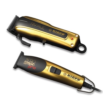 Set Kiepe format din masina de tuns cu acumulator Rivale si masina de contur cu fir Zero Estremo plus Set Kiepe format din masina de tuns cu acumulator Rivale si masina de contur cu fir Zero Estremo plus