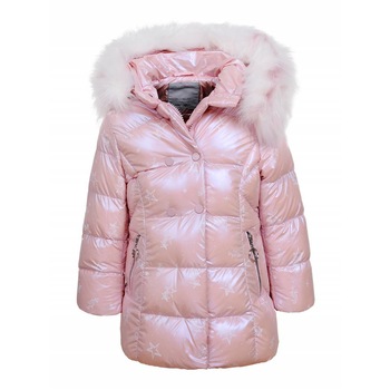 Geaca de iarna, pentru fete, roz Geaca de iarna, pentru fete, roz