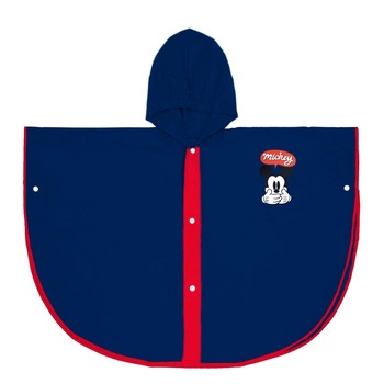 Pelerina de ploaie tip poncho, Mickey Mouse, Bleumarin Pelerina de ploaie tip poncho, Mickey Mouse, Bleumarin