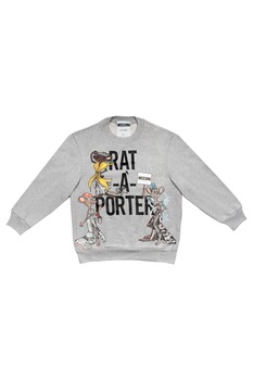 Bluza Love Moschino, gri, 38 Bluza Love Moschino, gri, 38