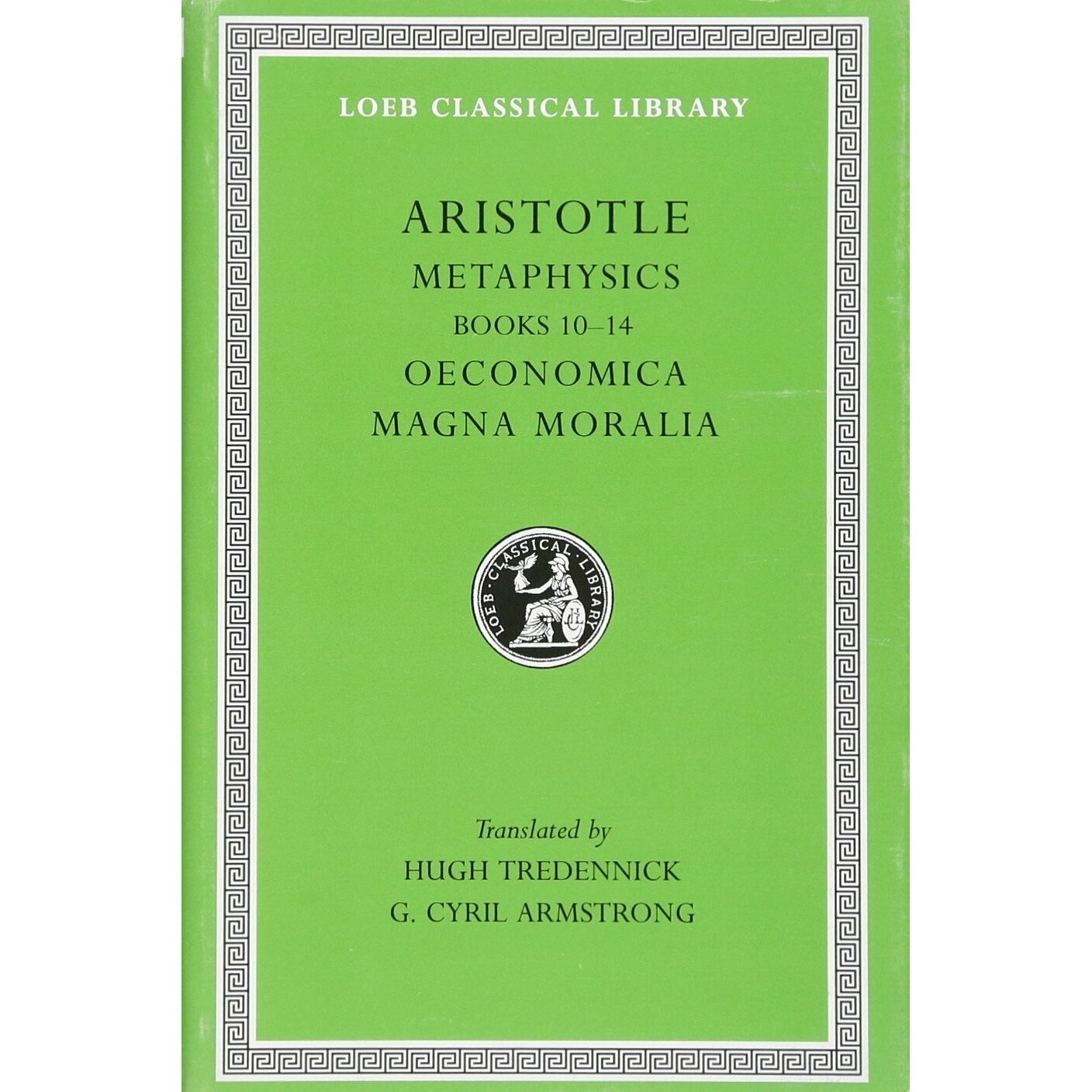 Metaphysics - Aristotle, ed 1935