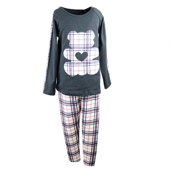 Compleu 2 piese pentru fete Mini Junior CMJ-1, Multicolor, 116 Compleu 2 piese pentru fete Mini Junior CMJ-1, Multicolor, 116