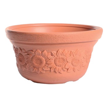 Ghiveci Sunny Prosperplast, Biscuit Natural, 30 cm, 6 litri Ghiveci Sunny Prosperplast, Biscuit Natural, 30 cm, 6 litri