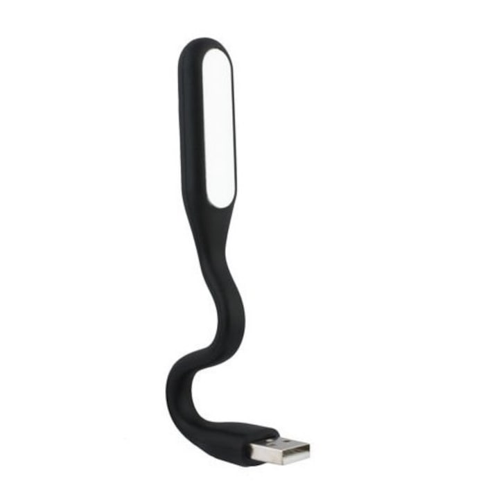 USB лампа за лаптоп, Черен