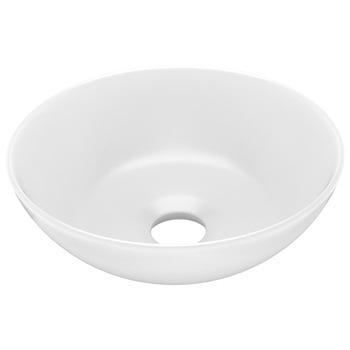 Chiuveta pentru baie, vidaXL, Ceramica, 280 x 100 mm, Alb Chiuveta pentru baie, vidaXL, Ceramica, 280 x 100 mm, Alb