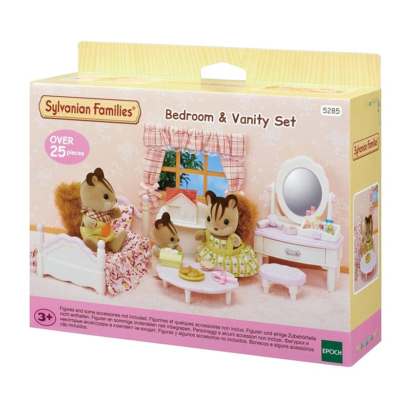 Set Sylvanian Families Bedroom And Vanity Make-Up