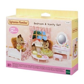 Set Sylvanian Families Bedroom And Vanity Make-Up Set Sylvanian Families Bedroom And Vanity Make-Up
