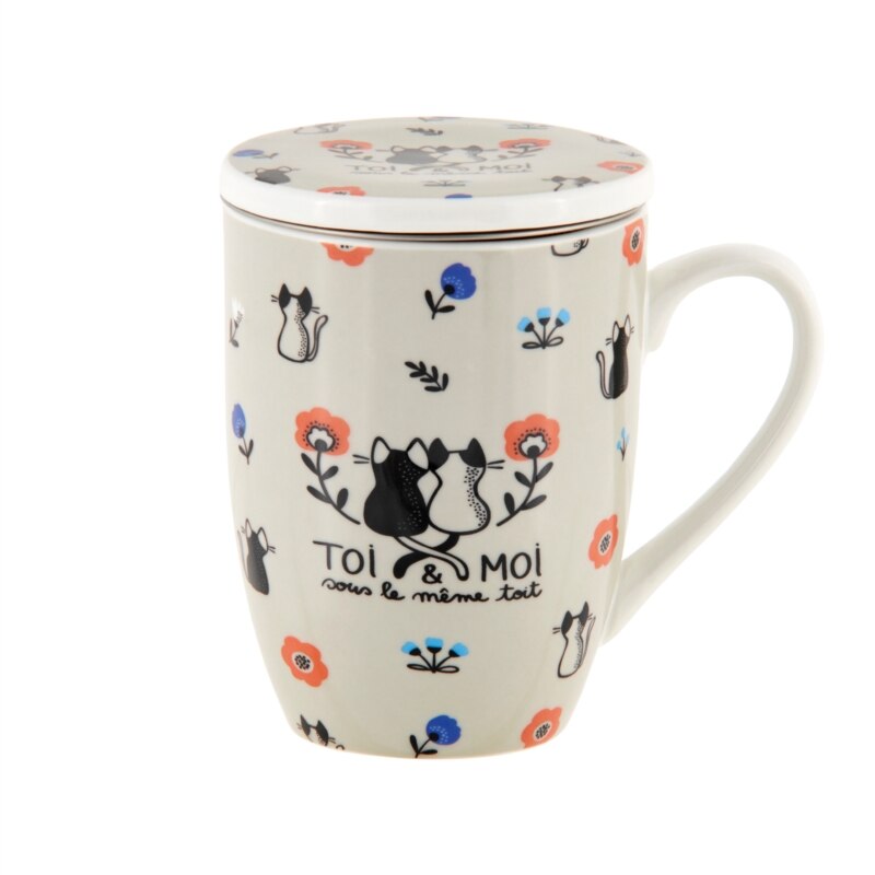 Cana - Tudor with filtre - Toi et moi, Portelan, 250 ml, Multicolor