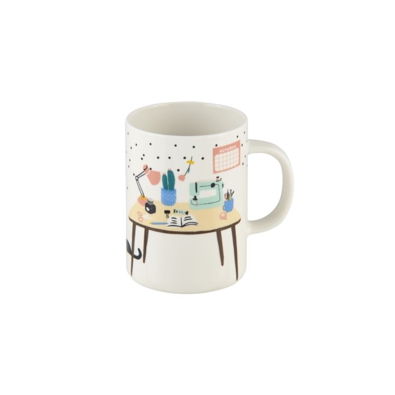 Cana - Madame Creative, Portelan, 200 ml, Multicolor