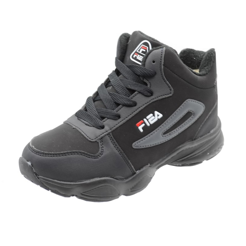 Ghete imblanite pentru baieti Bessky B81754-1, Negru