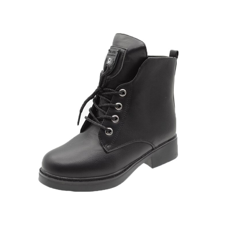 Ghete imblanite pentru fete Bessky B9131-2, Negru