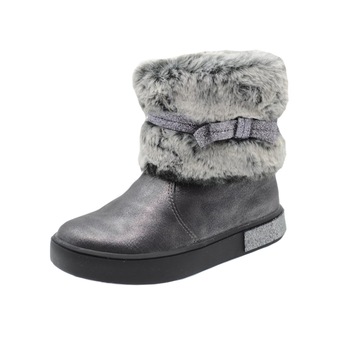 Cizme imblanite pentru fete American Club GC26/20, Negru, 31 Cizme imblanite pentru fete American Club GC26/20, Negru, 31