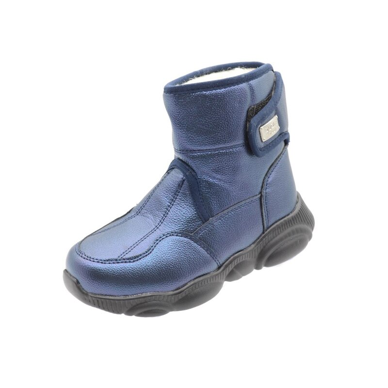 Ghete imblanite pentru fete Bessky JE9338-2, Bleumarin