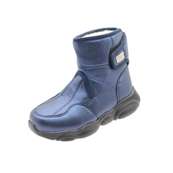 Ghete imblanite pentru fete Bessky JE9338-2, Bleumarin Ghete imblanite pentru fete Bessky JE9338-2, Bleumarin