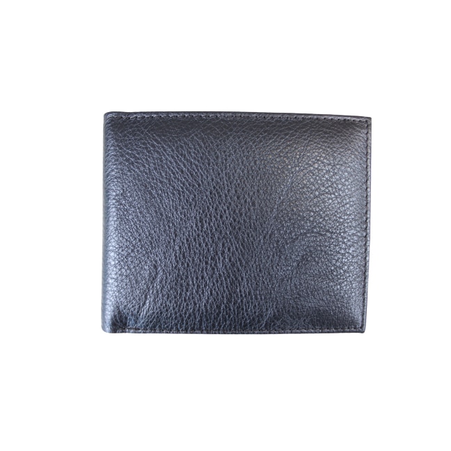 Portofel slim din piele naturala, Hassion, F071 Dark Coffee