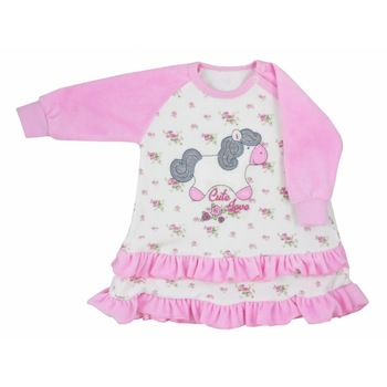 Rochita pentru fete Koala Zabawka 05-335R-86-cm, Roz 6251 Rochita pentru fete Koala Zabawka 05-335R-86-cm, Roz 6251