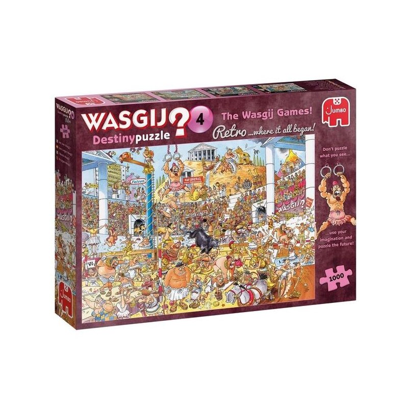 Puzzle Jigsaw The Wasgij Games, 1000 Piese