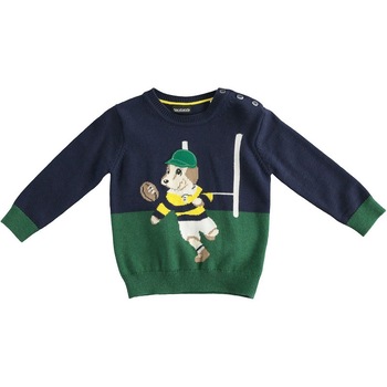 Pulover baiat, Sarabanda, bleumarin cu catel Pulover baiat, Sarabanda, bleumarin cu catel