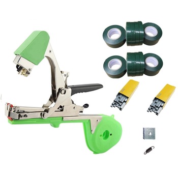 Aparat de legat vita de vie, legume, pomi fructiferi, Danubewd Tools®, 20 role banda legat ,20.000 capse, arc si lama rezerva Aparat de legat vita de vie, legume, pomi fructiferi, Danubewd Tools®, 20 role banda legat ,20.000 capse, arc si lama rezerva