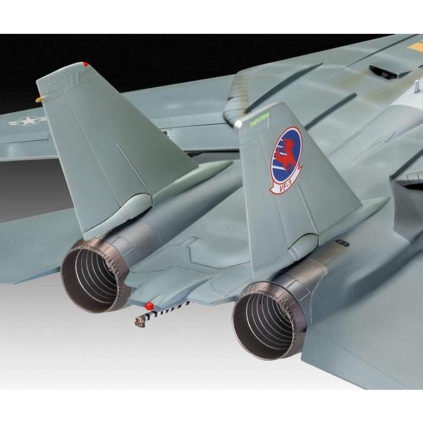 Kit constructie Avion F-14A Tomcat Top Gun, Scara 1:48, Level 4
