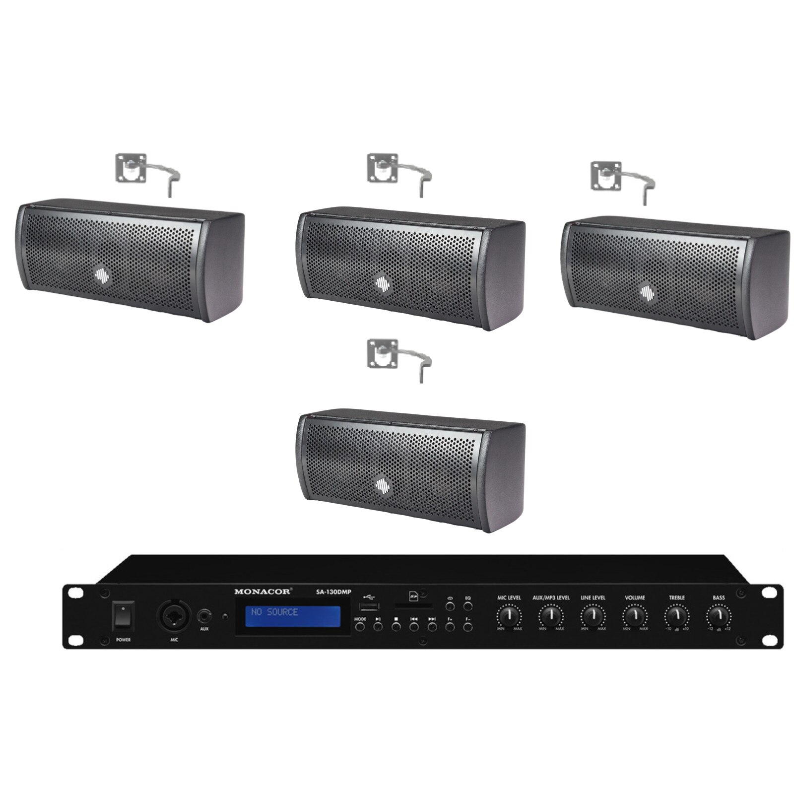 Sistem ambiental terasa, Acoustic Density, P2.3F, negru