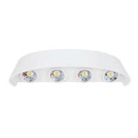 aplica led perete 8w  alb  iluminare sus jos  aluminiu  exterior  lumina calda  720lm  ip65 imagen 40_0_
0