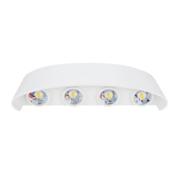 Aplica led perete 8W , Alb , Iluminare sus /jos , Aluminiu , Exterior , Lumina Calda , 720LM , IP65 Aplica led perete 8W , Alb , Iluminare sus /jos , Aluminiu , Exterior , Lumina Calda , 720LM , IP65