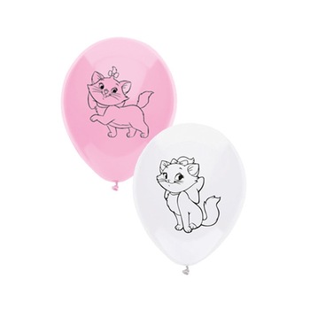 Set 25 baloane 30 cm inscriptionate pisicuta Marie Set 25 baloane 30 cm inscriptionate pisicuta Marie