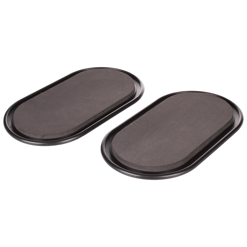 Discuri fitness alunecare, Merco Ellipse , set 2 buc, negru