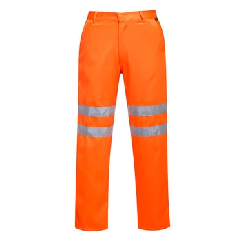 Pantaloni HiVis Poli-bumbac RIS, RT45ORRXS, culoarea Portocaliu, marimea XS Pantaloni HiVis Poli-bumbac RIS, RT45ORRXS, culoarea Portocaliu, marimea XS