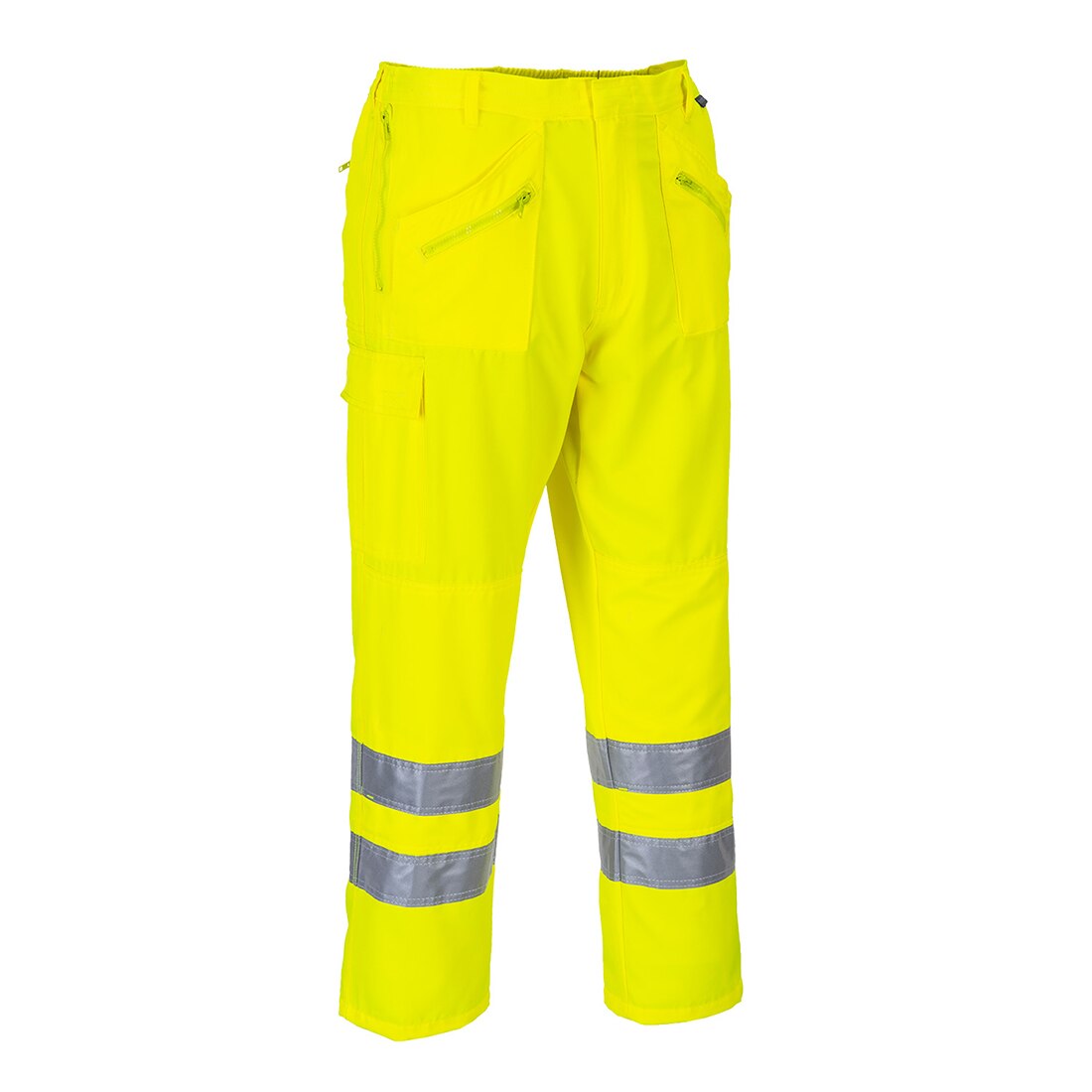 Pantaloni Hi-Vis Action, E061YERXXL, culoarea Galben, marimea XXL
