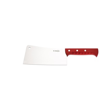 Satar de macelarie, GIESSER, otel, argintiu rosu, 25 cm Satar de macelarie, GIESSER, otel, argintiu rosu, 25 cm