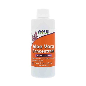 Concentrat de Aloe Vera Pura, Now Foods, Fara Aroma, 118ml Concentrat de Aloe Vera Pura, Now Foods, Fara Aroma, 118ml