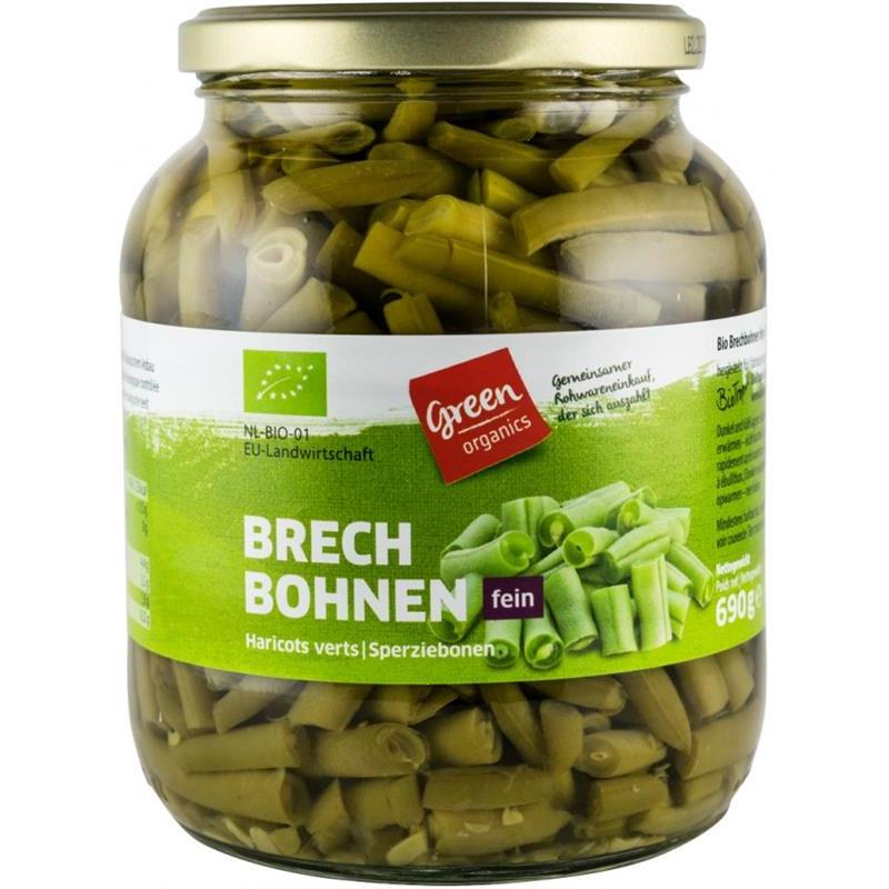 Fasole Verde Bio 690 grame Green Organics