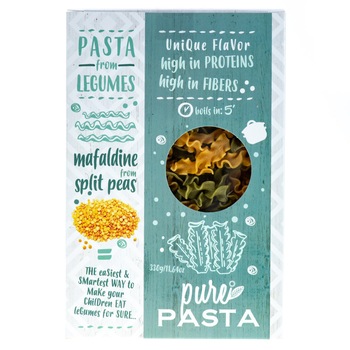 Paste mafaldine din fava, Serafim, 100% natural, continut inalt de fibre, bogate in proteine, minerale si vitamine, 330 g Paste mafaldine din fava, Serafim, 100% natural, continut inalt de fibre, bogate in proteine, minerale si vitamine, 330 g