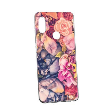 Husa pentru Motorola One Action, Floral, rezistenta la uzura, anti-alunecare, 5 Husa pentru Motorola One Action, Floral, rezistenta la uzura, anti-alunecare, 5