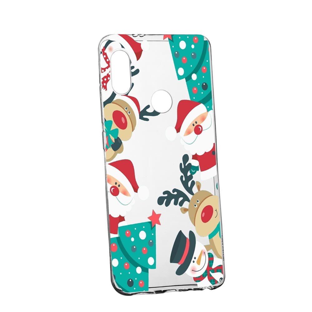 Husa Xmas, Craciun, pentru Motorola One Vision, rezistenta la uzura, anti-alunecare, 338