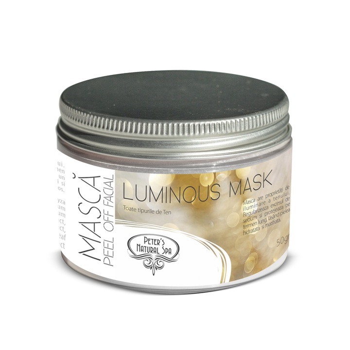 Masca Peel Off Peter's Natural Masca luminous 50g